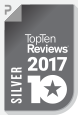 TopTenReviews – Silver Award 2017